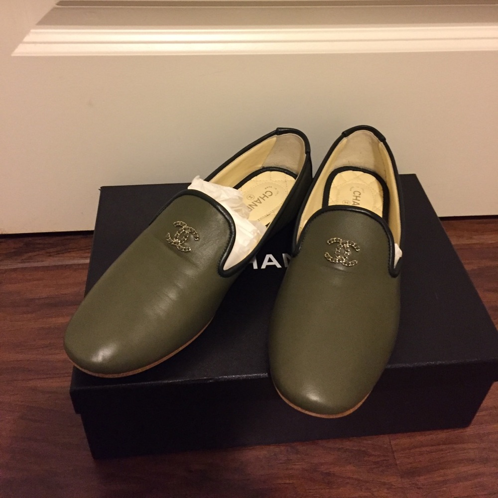 ***SOLD*** Chanel Moccasins Loafers